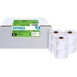 Dymo LW - Etichette di spedizione/badge nominativi - 54 x 101 mm - 2093092 Bianco, Etichetta per stampante autoadesiva, Carta, Permanente, Rettangolo, LabelWriter