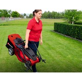 EINHELL GC-EM 1742 Tagliaerba a spinta AC rosso/Nero, Tagliaerba a spinta, 42 cm, 2 cm, 6,5 cm, 700 m², Lame rotanti