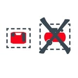 EINHELL Koffer-Kompressor TC-AC 190 OF Set, Compressore rosso/Nero