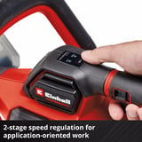 EINHELL Tagliasiepi professionale a batteria GP-CH 18/61 Li BL-Solo, 18 Volt rosso/Nero