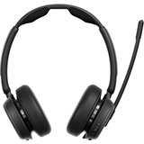 EPOS IMPACT 1060T ANC Auricolare Wireless A Padiglione Ufficio Bluetooth Nero, Headset Wireless, Ufficio, 20 - 20000 Hz, 181 g, Auricolare, Nero