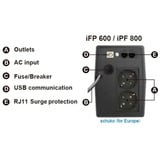 FSP iFP 800, UPS Nero