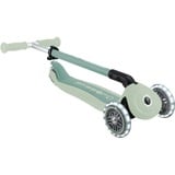 GLOBBER Go-Up Active Lights Eco, Scooter verde chiaro