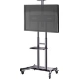 HAGOR HP Twin Stand HD 2,13 m (84") Nero, Sistema di stand Nero, 90 kg, 2,13 m (84"), 139,7 cm (55"), 800 x 500 mm, 1350 - 1650 mm