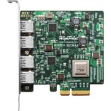 HighPoint RocketU 1244A PCIe 3.0 x8 4x10GB/s, Controller USB 