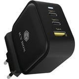 ICY BOX IB-PS1030-PD Universale Nero AC Ricarica rapida Interno, Caricabatterie Nero, Interno, AC, 20 V, Nero