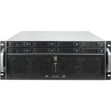 Inter-Tech IPC Storage 4U-4708, Server case Nero