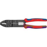 KNIPEX 97 32 240, Pinza crimpatrice rosso/Blu