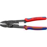 KNIPEX 97 32 240, Pinza crimpatrice rosso/Blu