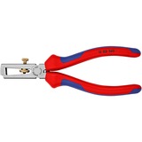 KNIPEX KP-1102160 Pinze spellacavi Isolante di protezione, 165 g, Blu, Rosso