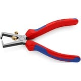 KNIPEX KP-1102160 Pinze spellacavi, Pinza stripper Isolante di protezione, 165 g, Blu, Rosso