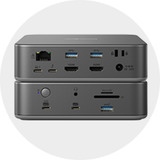 Kensington Docking station Thunderbolt 5 Tripla 4K SD5010T5EQ argento