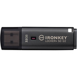 Kingston IronKey Locker+ 50 G2 32 GB, Chiavetta USB antracite