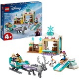 LEGO Disney Princess Avventura sulla slitta di Anna, Giochi di costruzione Set da costruzione, 4 anno/i, Plastica, 192 pz, 516 g