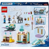 LEGO Disney Princess Avventura sulla slitta di Anna, Giochi di costruzione Set da costruzione, 4 anno/i, Plastica, 192 pz, 516 g