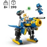 LEGO Sonic 77002 Cyclone vs. Metal Sonic, Giochi d'Azione Bambini 8+ con Mech Robot Giocattolo Trasformabile e Personaggio, Giochi di costruzione Giochi d'Azione Bambini 8+ con Mech Robot Giocattolo Trasformabile e Personaggio, Set da costruzione, 8 anno/i, Plastica, 290 pz, 367 g
