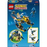 LEGO Sonic 77002 Cyclone vs. Metal Sonic, Giochi d'Azione per Bambini 8+ con Mech Robot Giocattolo Trasformabile e Personaggio, Giochi di costruzione Giochi d'Azione per Bambini 8+ con Mech Robot Giocattolo Trasformabile e Personaggio, Set da costruzione, 8 anno/i, Plastica, 290 pz, 367 g