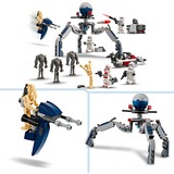 LEGO Star Wars 75372 Battle Pack Clone Trooper e Battle Droid con Veicolo Giocattolo Speeder Bike, Idea Regalo Bambini 7+ Anni, Giochi di costruzione Idea Regalo Bambini 7+ Anni, Set da costruzione, 7 anno/i, Plastica, 215 pz, 227 g