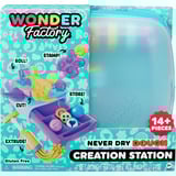 MGA Entertainment Wonder Factory Dough Creation Station Pasta modellabile 171 g Multicolore 8 pz, Impastare Pasta modellabile, Multicolore, Bambino, 14 pz, Bambino/Bambina, 3 anno/i