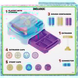 MGA Entertainment Wonder Factory Dough Creation Station Pasta modellabile 171 g Multicolore 8 pz, Impastare Pasta modellabile, Multicolore, Bambino, 14 pz, Bambino/Bambina, 3 anno/i