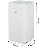 Medion DH10 (MD12047), Deumidificatore bianco