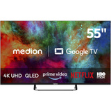 Medion LIFE MD 855701 Google TV, QLED TV Nero