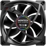 Montech AX120 PWM 120x120x25, Ventola Nero