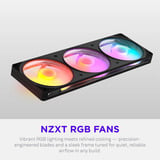 NZXT F360 RGB, Ventola Nero