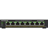 Netgear 8-Port Gigabit Ethernet High-Power PoE+ Plus Switch (GS308EPP) Gestito L2/L3 Gigabit Ethernet (10/100/1000) Supporto Power over Ethernet (PoE) Nero Nero, Gestito, L2/L3, Gigabit Ethernet (10/100/1000), Full duplex, Supporto Power over Ethernet (PoE)