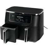 Ninja Foodi MAX Friggitrice ad aria a doppia zona AF400EU, Friggitrice ad aria calda Nero
