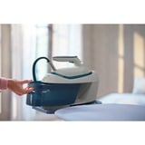 Philips PerfectCare 6000 Series PSG6022/20 Ferro generatore di vapore, Stazione stirante bianco/Blu, 2400 W, 500 g/min, SteamGlide Plus, 6,5 bar, 1,8 L, 130 g/min