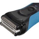 Procter & Gamble Series 3 3010BT, Rasoio Nero/Blu, Rasoio, Nero, Blu, Batteria, Batteria integrata, 45 min, 1 h