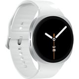 SAMSUNG Galaxy Watch 8 3,81 cm (1.5") AMOLED 44 mm Digitale 480 x 480 Pixel Touch screen Argento Wi-Fi GPS (satellitare), Smartwatch argento, 3,81 cm (1.5"), AMOLED, Touch screen, 32 GB, GPS (satellitare), 34 g