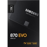Samsung 870 EVO 1 TB 2.5" Serial ATA III V-NAND MLC, Disco a stato solido 1 TB, 2.5", 560 MB/s, 6 Gbit/s