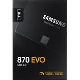 Samsung 870 EVO 1 TB 2.5" Serial ATA III V-NAND, Disco a stato solido 1 TB, 2.5", 560 MB/s, 6 Gbit/s