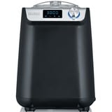 Severin EZ 7407, Gelatiera Nero (opaco)/Argento