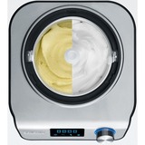 Severin EZ 7407, Gelatiera Nero (opaco)/Argento