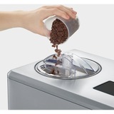 Severin Macchina per il ghiaccio compatta e preparatore di yogurt EZ 7407, Gelatiera Nero (opaco)/Argento