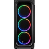 Sharkoon TK5M RGB ricondizionato, Chassis Tower Nero