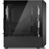 Sharkoon TK5M RGB ricondizionato, Chassis Tower Nero