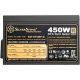 SilverStone ST45SF-G alimentatore per computer 450 W 24-pin ATX SFX Nero Nero, 450 W, 90 - 264 V, 700 W, 47 - 63 Hz, +12V,+3.3V,+5V,+5Vsb,-12V, Attivo, Vendita al dettaglio