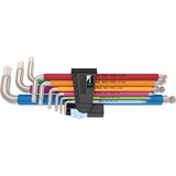 Wera 3950/9 Hex-Plus Multicolour Imperial Stainless 1, Cacciavite Nero