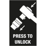 Wera 8010 B Zyklop Comfort Cricchetto, 3/8", Pistola Nero/Verde