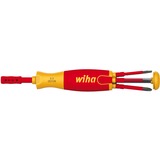 Wiha Cacciavite con caricatore di punte LiftUp electric rosso/Giallo