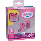 ZAPF Creation BABY born Glitter Boots 2 ass. 43cm, Accessori della bambola BABY born Glitter Boots 2 ass. 43cm, Scarpe per bambola, 3 anno/i