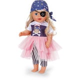 ZAPF Creation BABY born® Costume da ragazza pirata 43cm, Accessori della bambola 