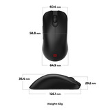 Zowie 9H.N4MBE.A2E, Mouse da gioco Nero