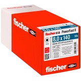 fischer Vite per legno PowerFast II 8,0x140 testa svasata gradinata TX 