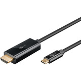 goobay Cavo adattatore USB, connettore USB-C > connettore HDMI, 4K / 60Hz Nero