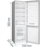 gorenje RK418DPS4I Libera installazione 269 L, Frigo / congelatore accaio, 269 L, N-ST, 39 dB, 3,2 kg/24h, D